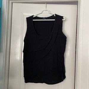 Black layered tank